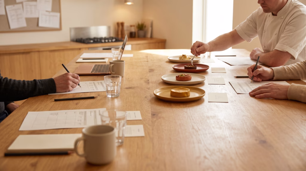 Expert Panels (buyers, chefs & technical specialists)